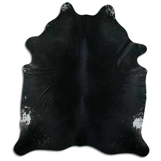 Peau de vache noire XXL
