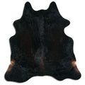 Peau de vache marron L