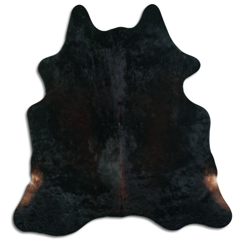 Peau de vache marron L