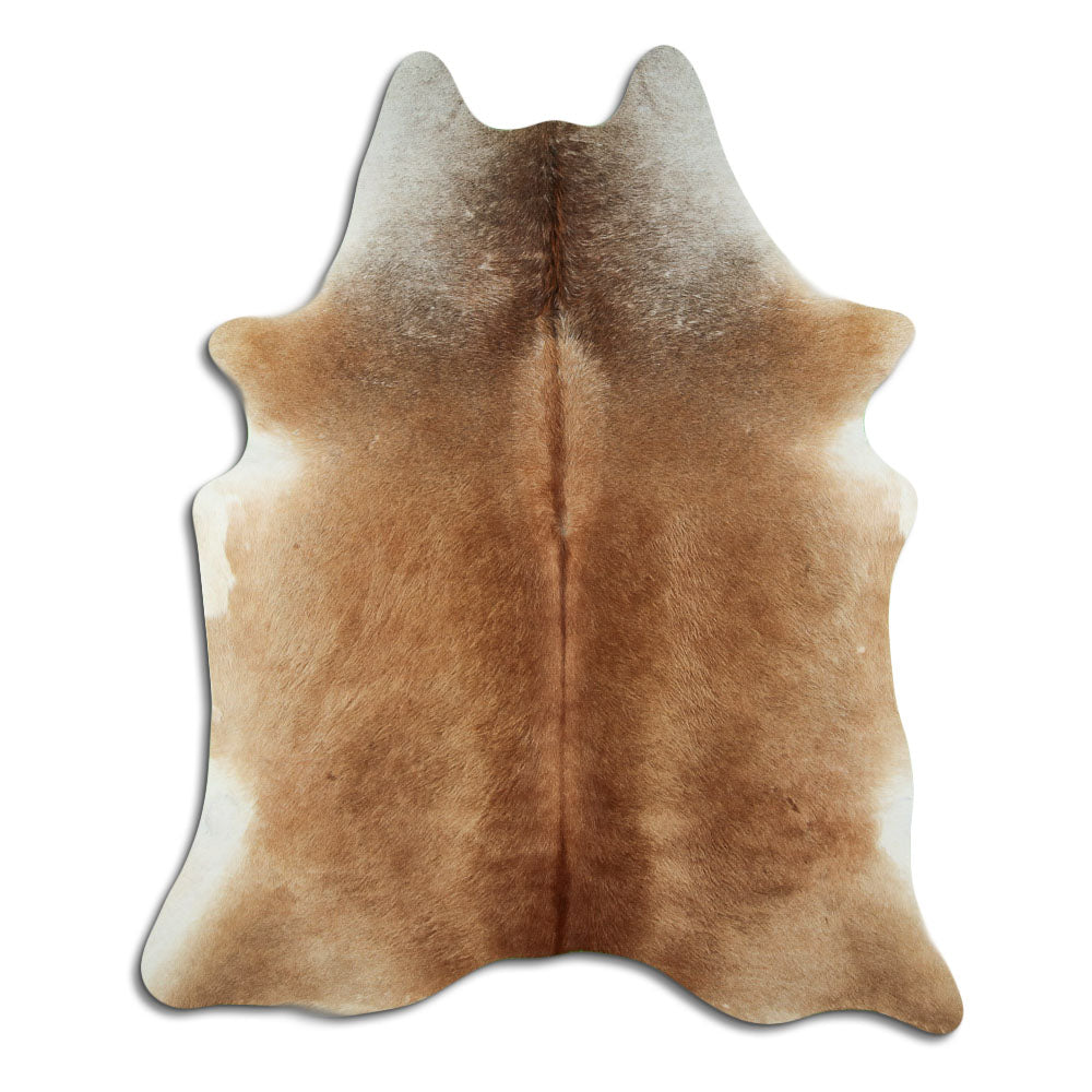 Peau de vache marron L