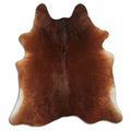 Peau de vache marron L