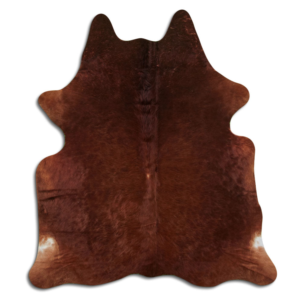 Peau de vache marron L