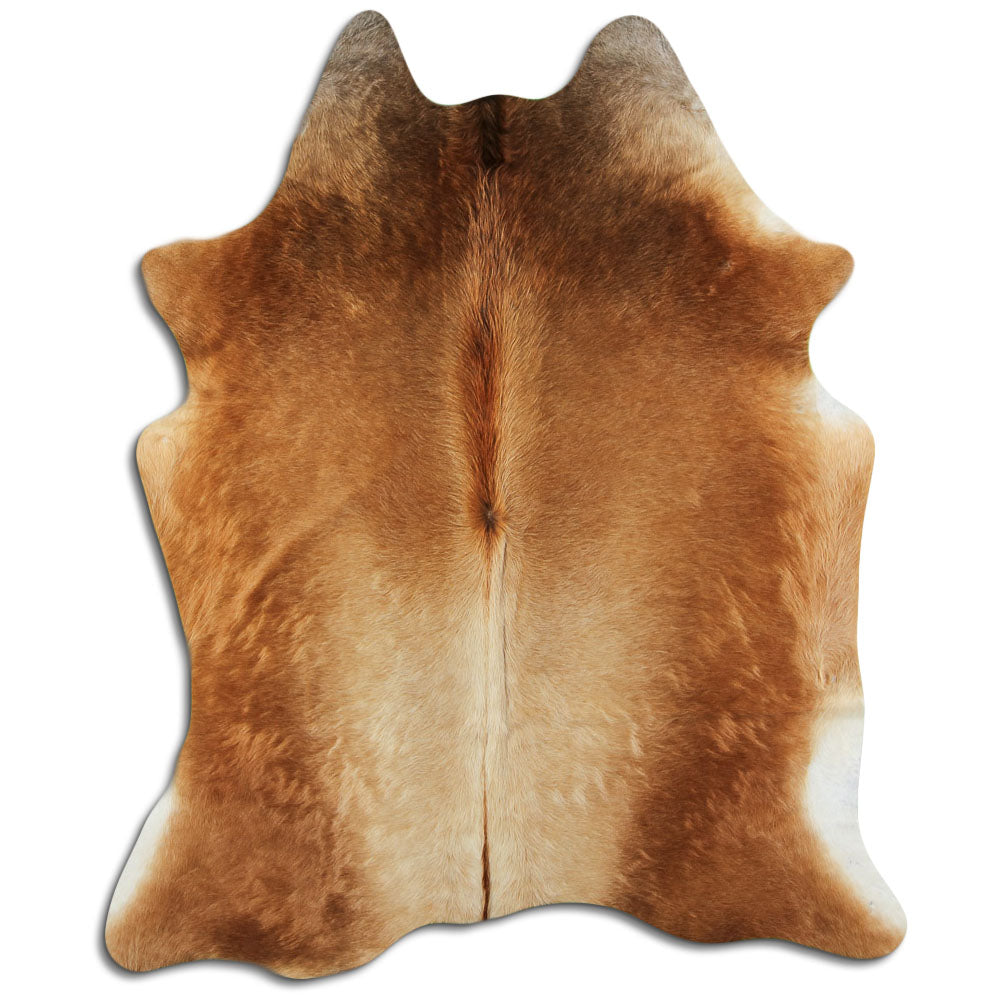 Peau de vache marron L