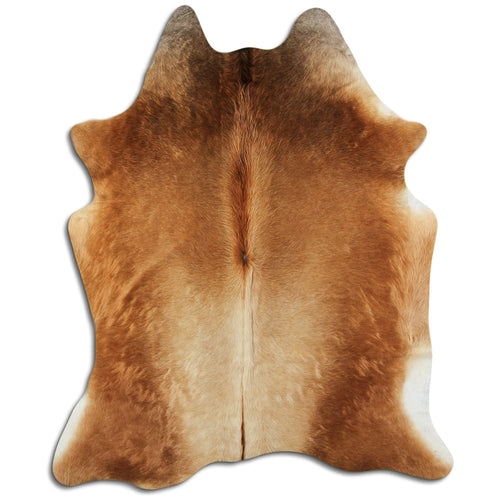 Peau de vache marron L