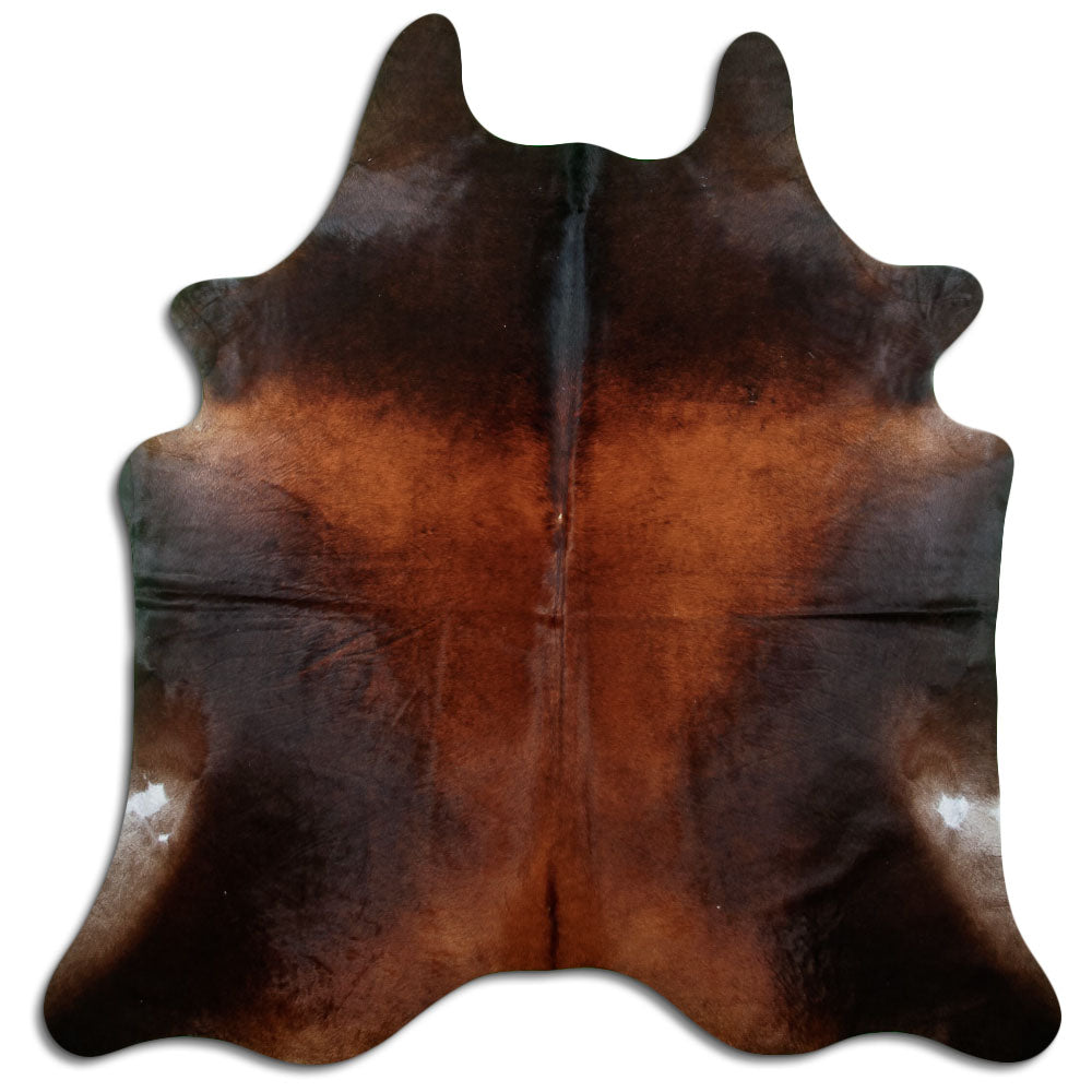 Peau de vache marron XL