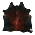 Peau de vache marron M