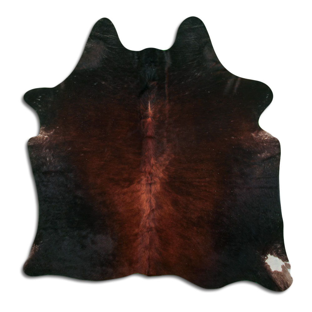 Peau de vache marron M