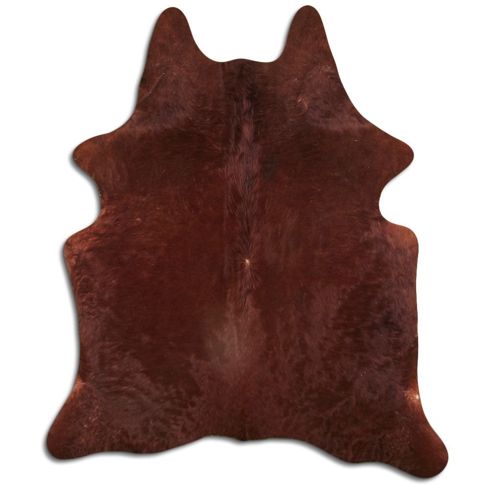 Peau de vache marron L