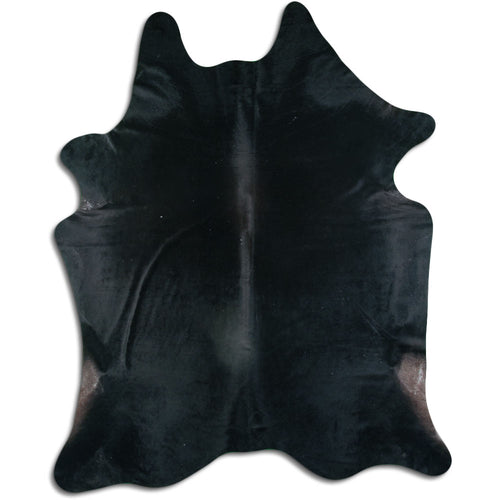 Peau de vache noire XXL