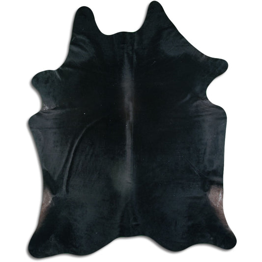 Peau de vache noire XXL