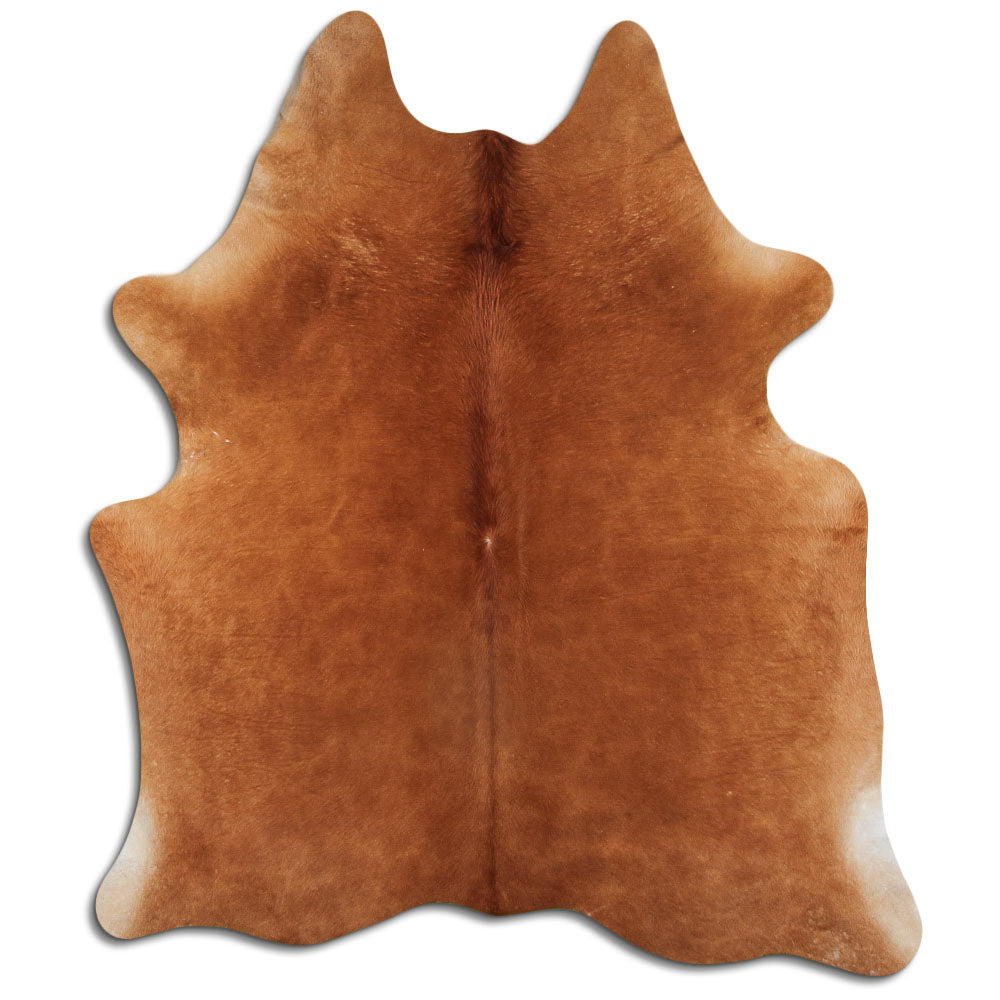 Peau de vache marron L