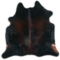 Peau de vache marron M