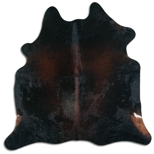 Peau de vache marron M