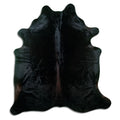 Peau de vache noire XXL