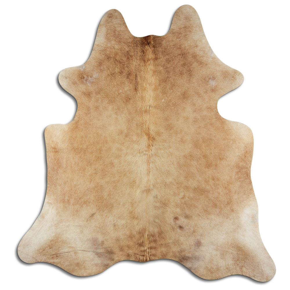 Peau de vache marron L