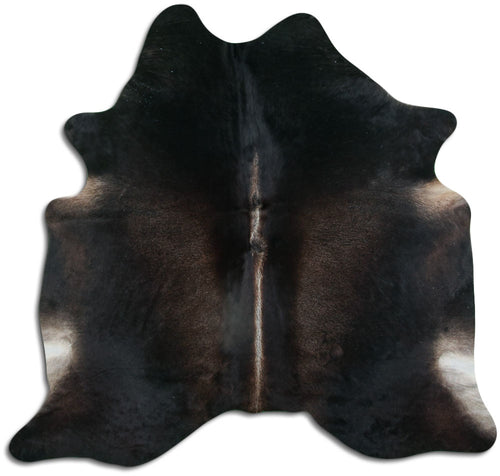 Peau de vache marron L
