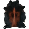 Peau de vache marron L