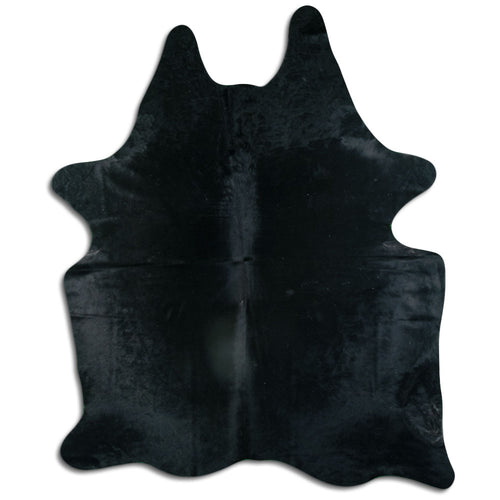 Peau de vache noire XXL