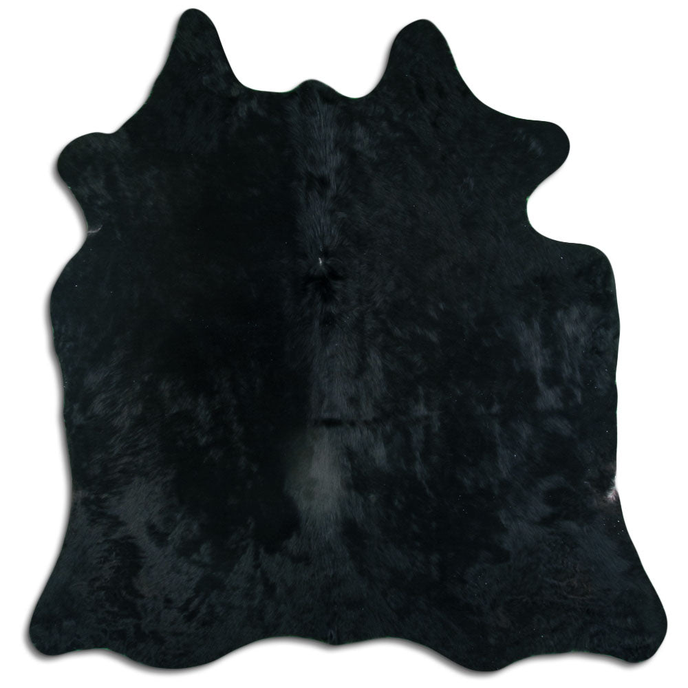 Peau de vache noire XXL