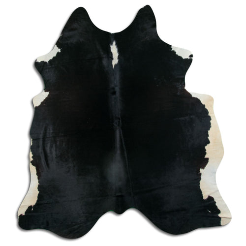 Peau de vache marron et blanche XXL