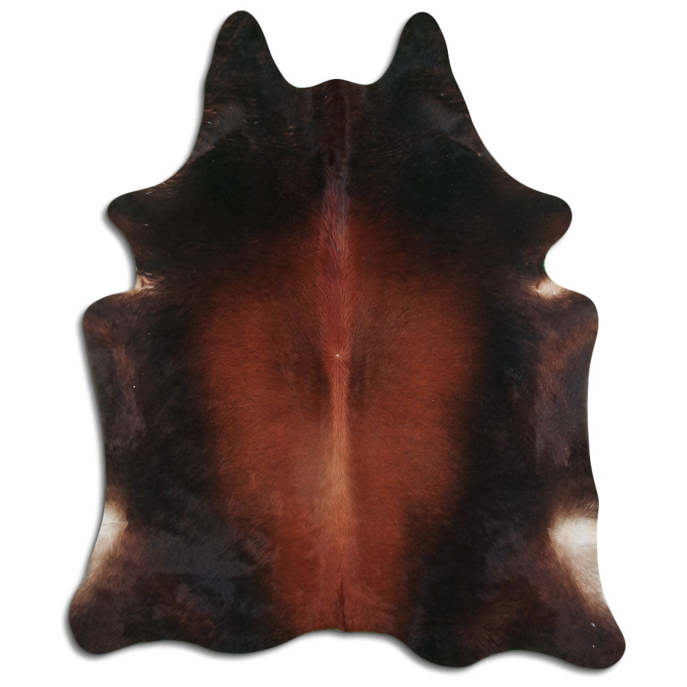 Peau de vache marron XL