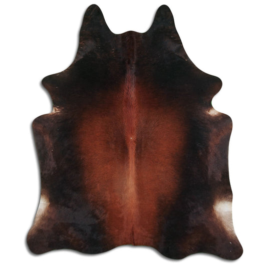 Peau de vache marron XL