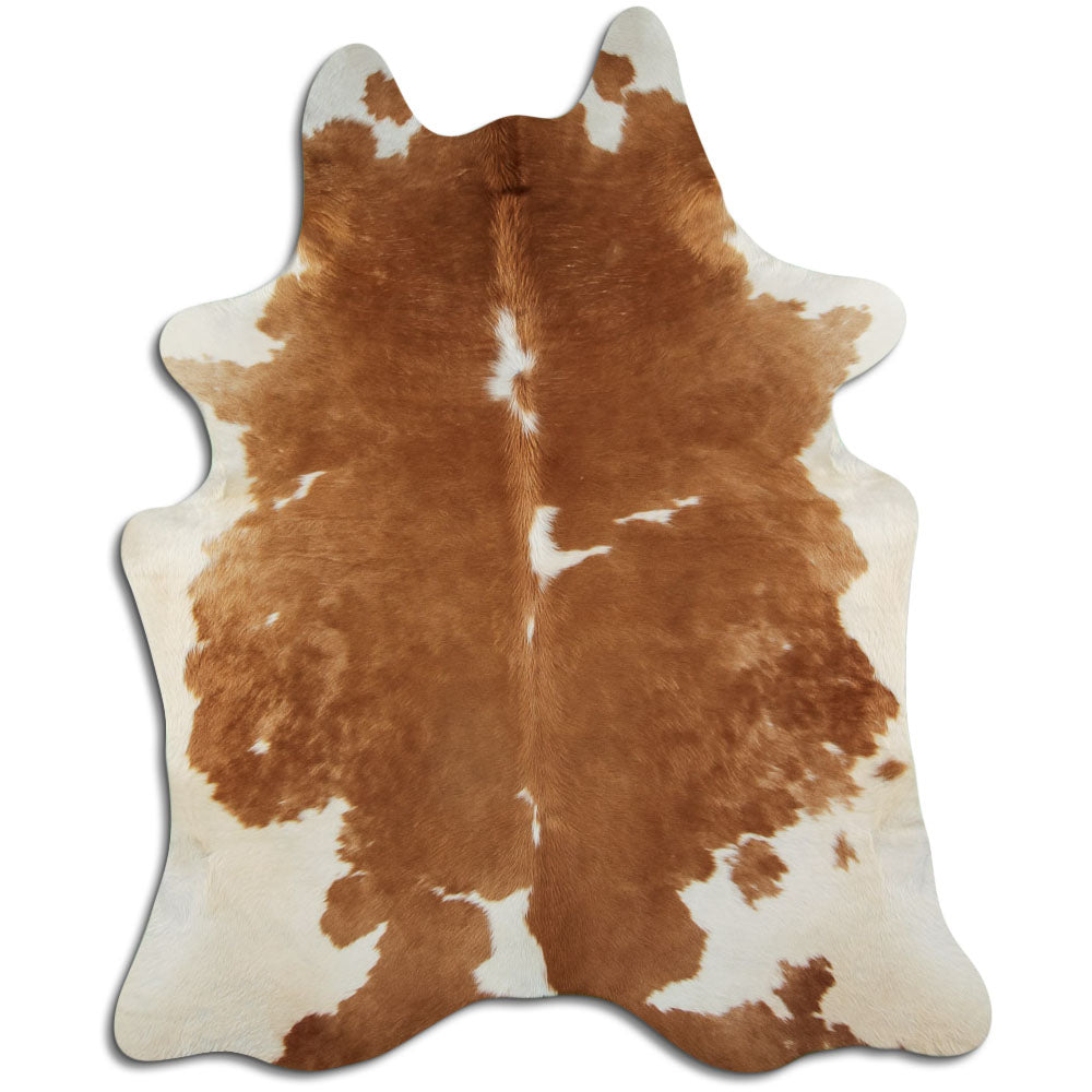 Peau de vache marron L