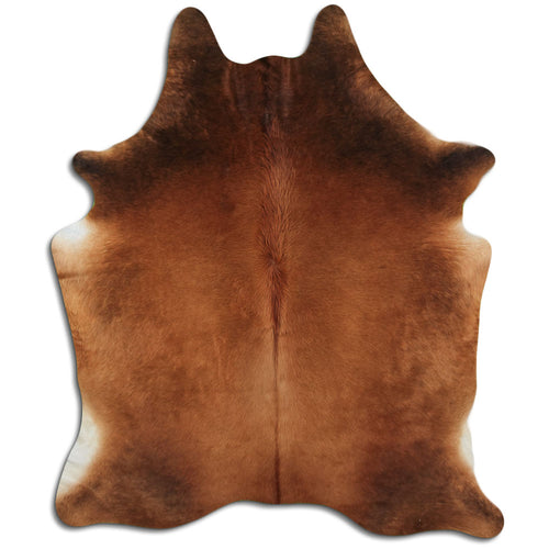 Peau de vache marron L