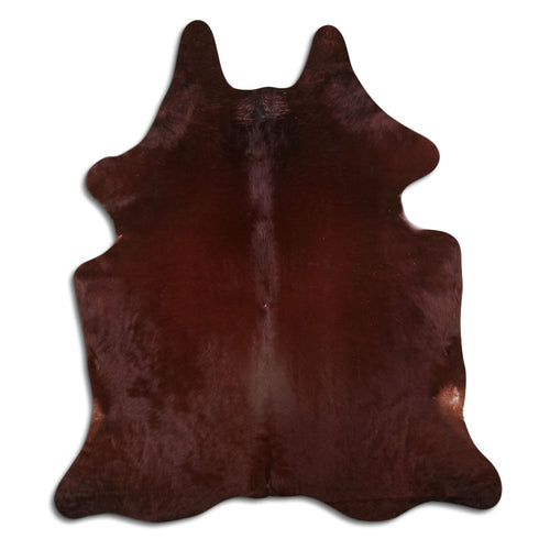 Peau de vache marron L