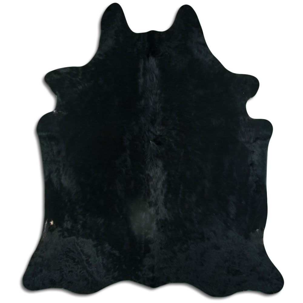 Peau de vache noire XXL