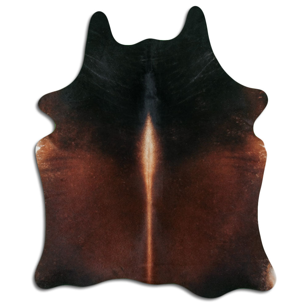 Peau de vache marron XL