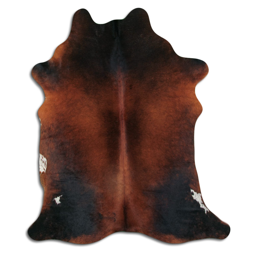 Peau de vache marron XL