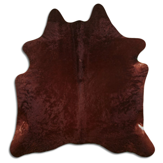 Peau de vache marron L