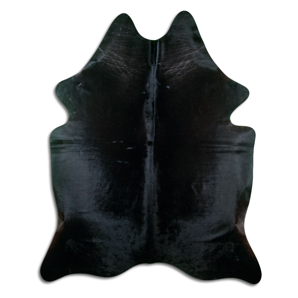 Peau de vache noire XXL