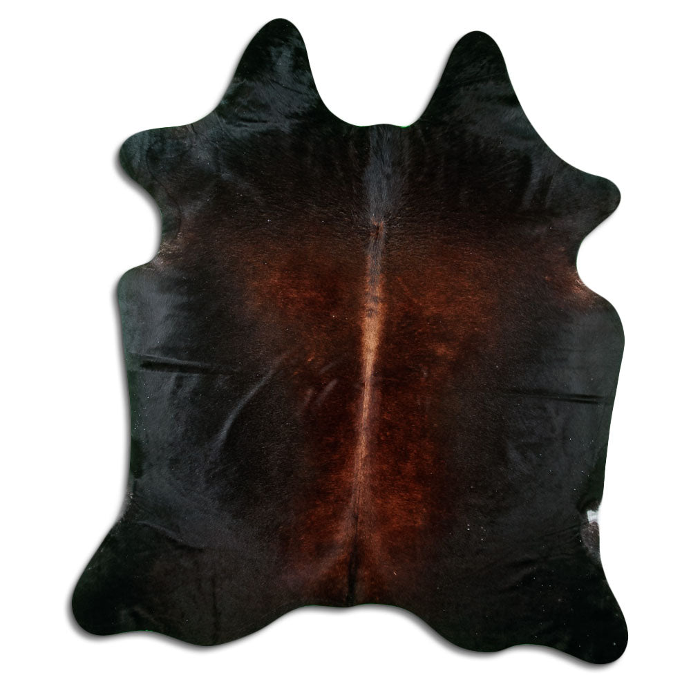 Peau de vache marron L