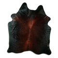 Peau de vache marron L
