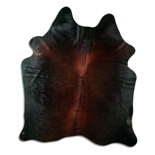 Peau de vache marron L