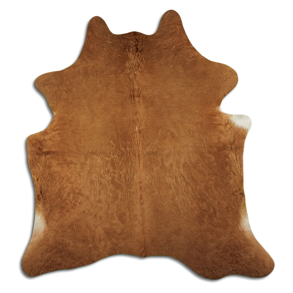 Peau de vache marron L