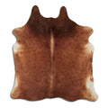 Peau de vache marron L