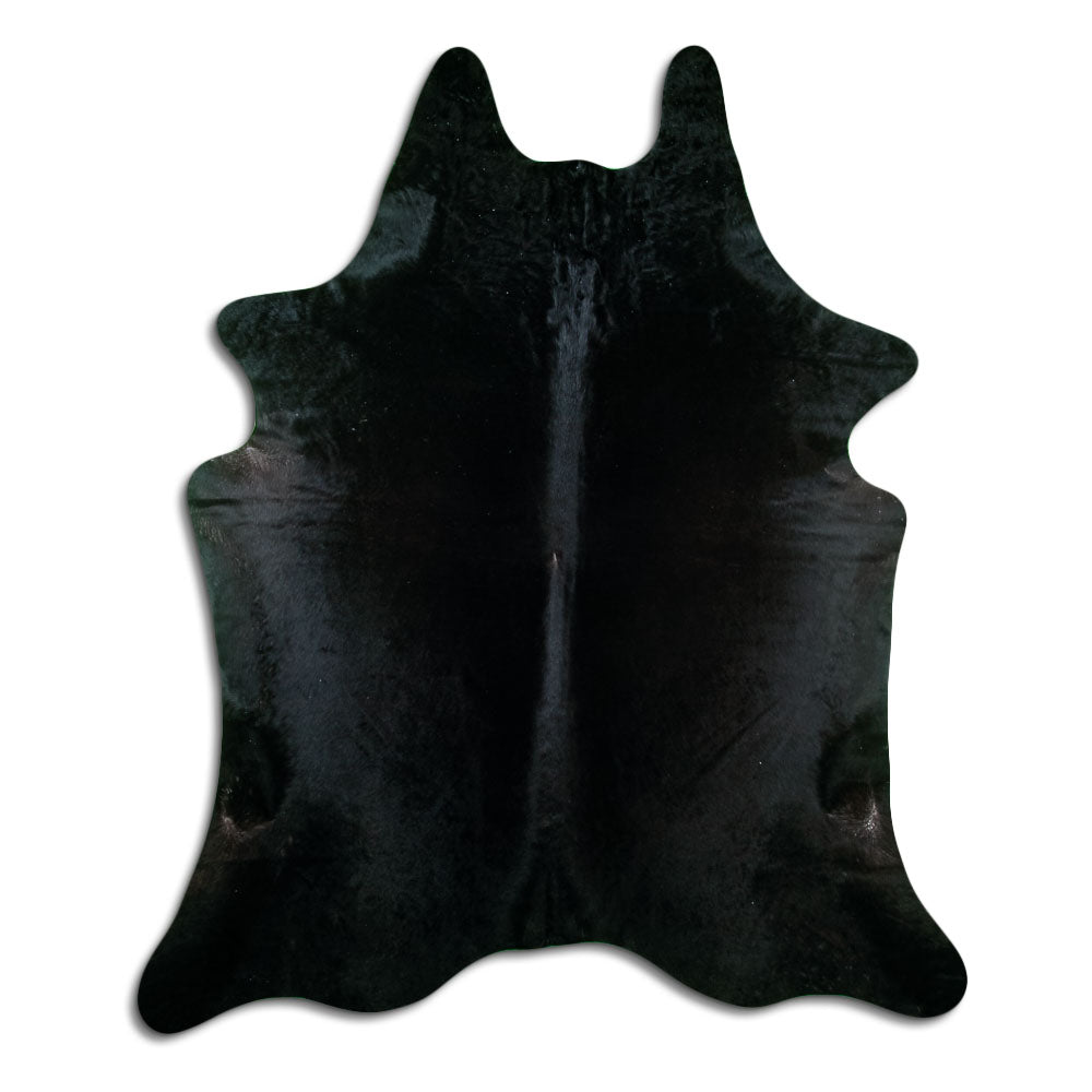 Peau de vache noire XXL