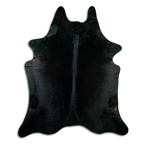 Peau de vache noire XXL