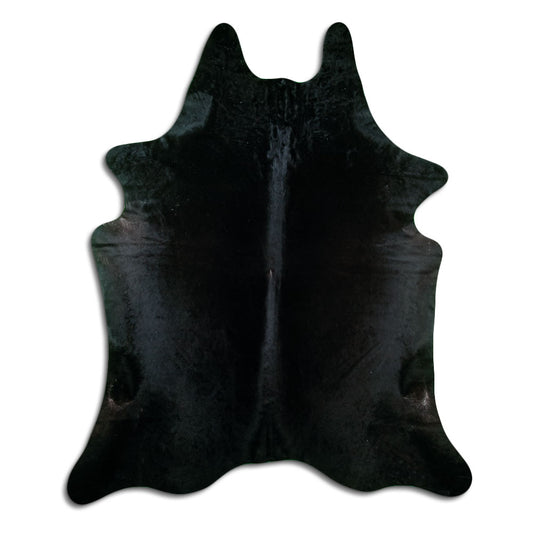 Peau de vache noire XXL