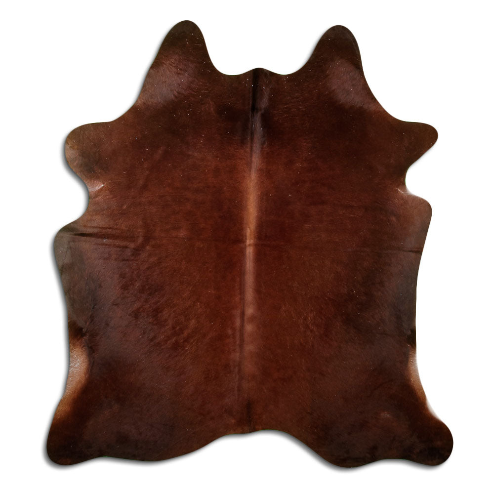 Peau de vache marron M