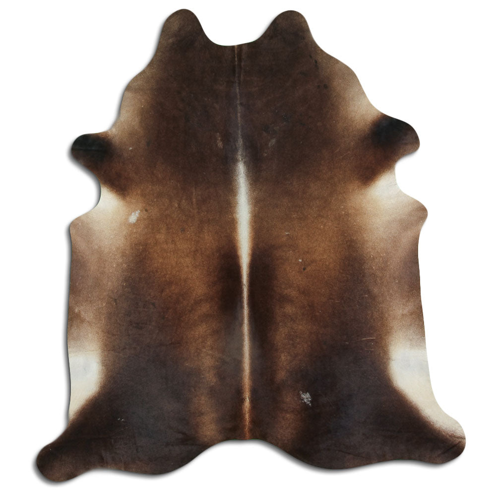 Peau de vache marron XL