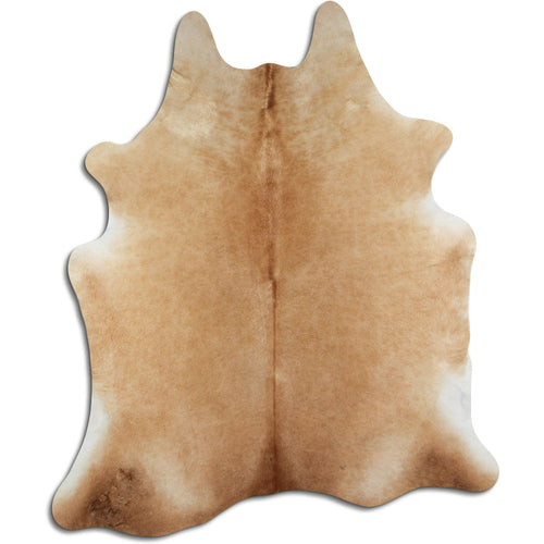 Peau de vache marron L
