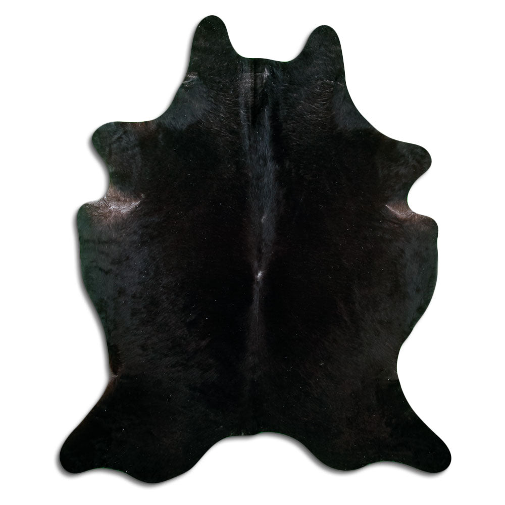 Peau de vache noire XXL