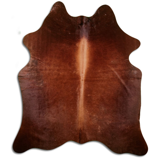 Peau de vache marron M
