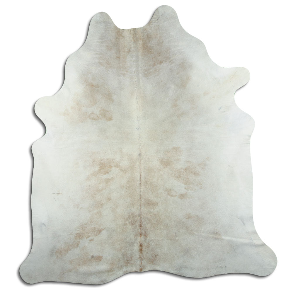 Peau de vache marron et blanche XXL