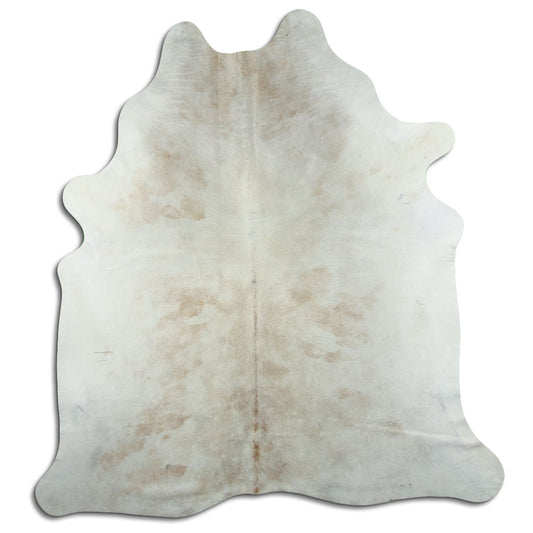 Peau de vache marron et blanche XXL