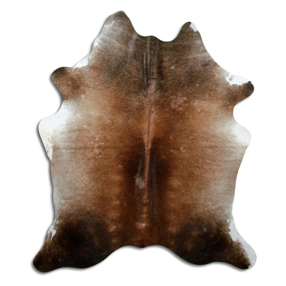 Peau de vache marron L
